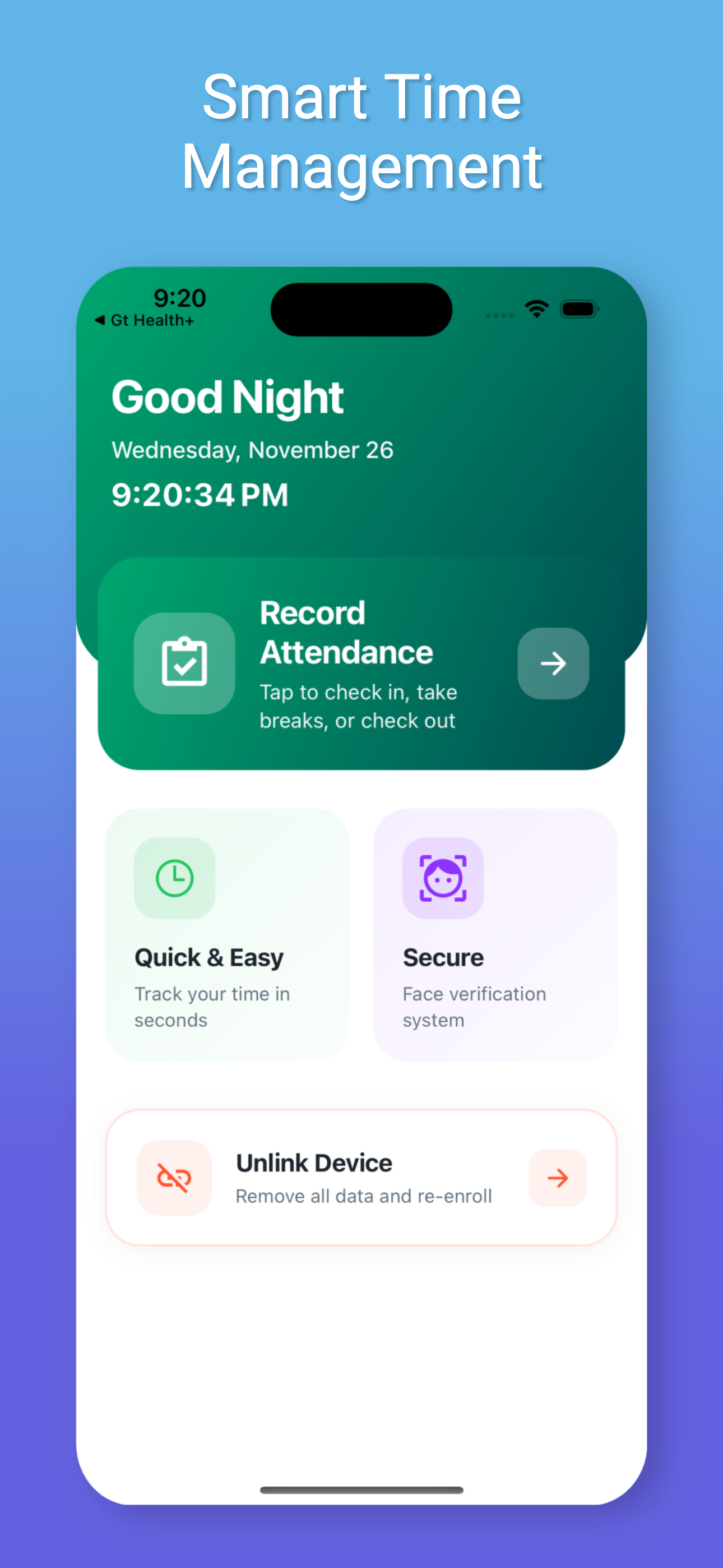 GT Attendance V2