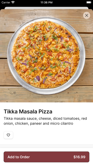 BWP - Pizza Island iPhone screenshot 4 - Food & Drink app