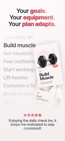 Fitsy: Adaptive Workout Plans Screenshot 2 of 8