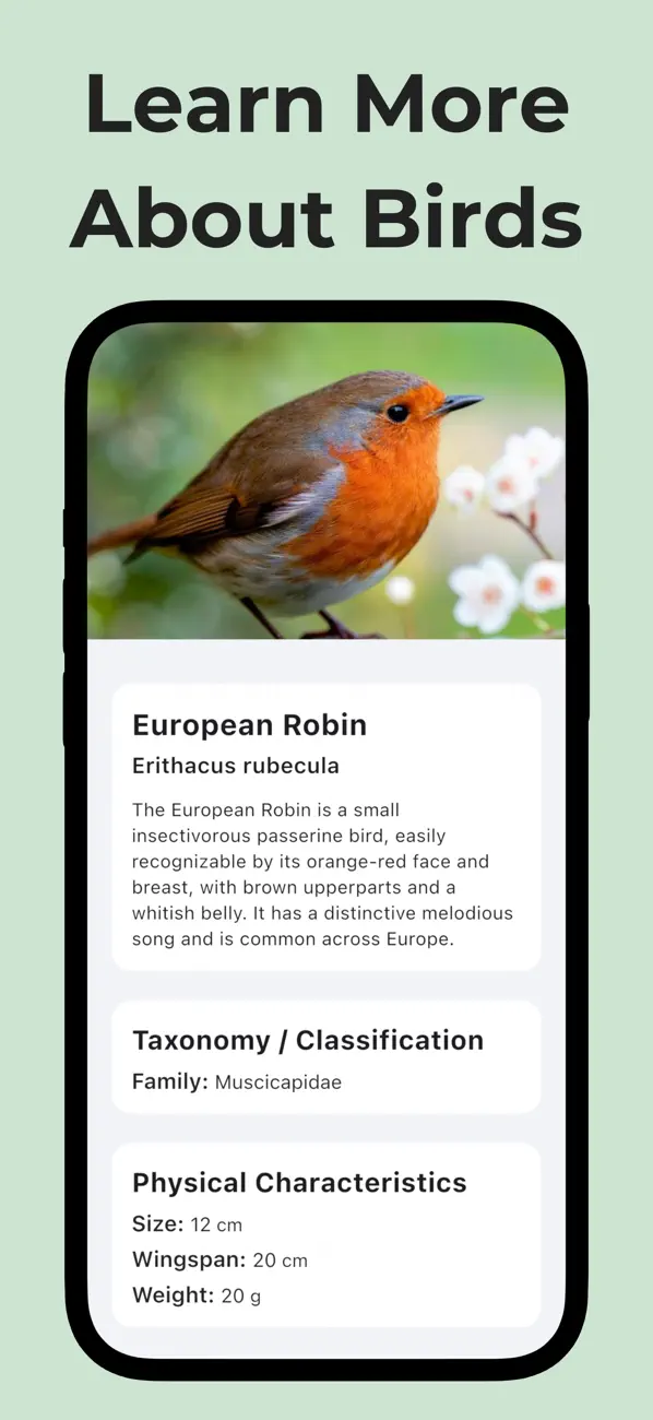 #4. Bird Call Identifier: Featha (iOS) di: Cristian Alan Canales Mota