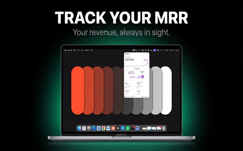 MRRbar - Revenue Tracker screenshot