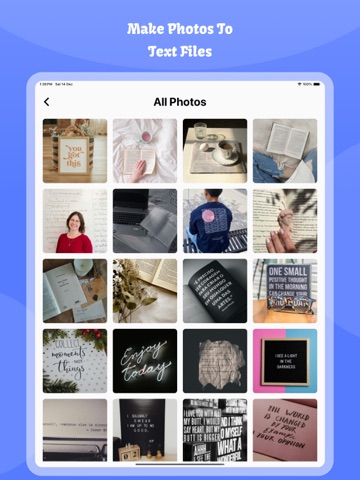Text Converter: PDF & Speech iPad screenshot