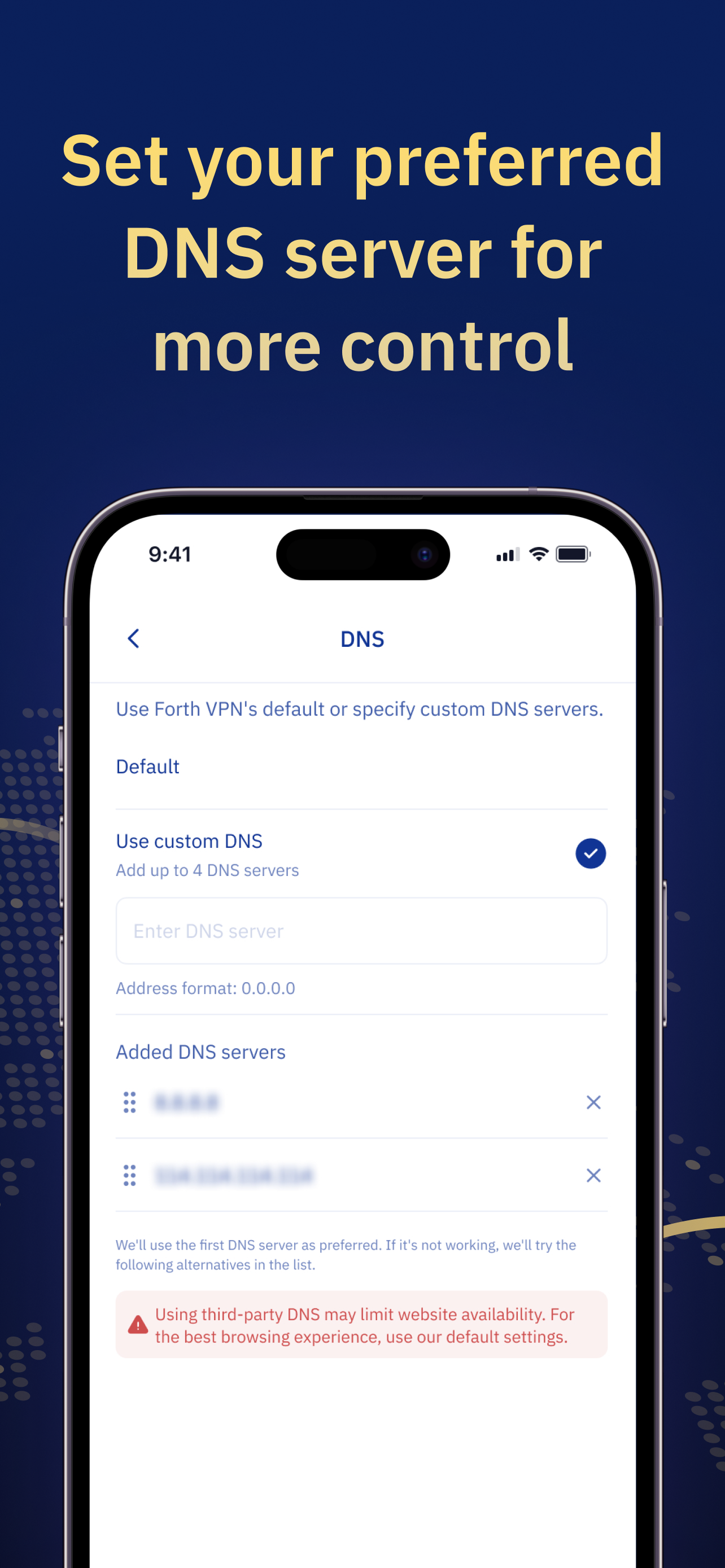 ForthVPN screenshot 6