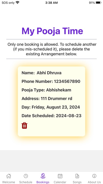 Saranam Yatra Scheduling App screenshot-3