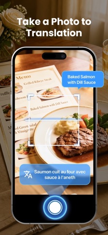 Translate AI: Voice & Photo iPhone screenshot