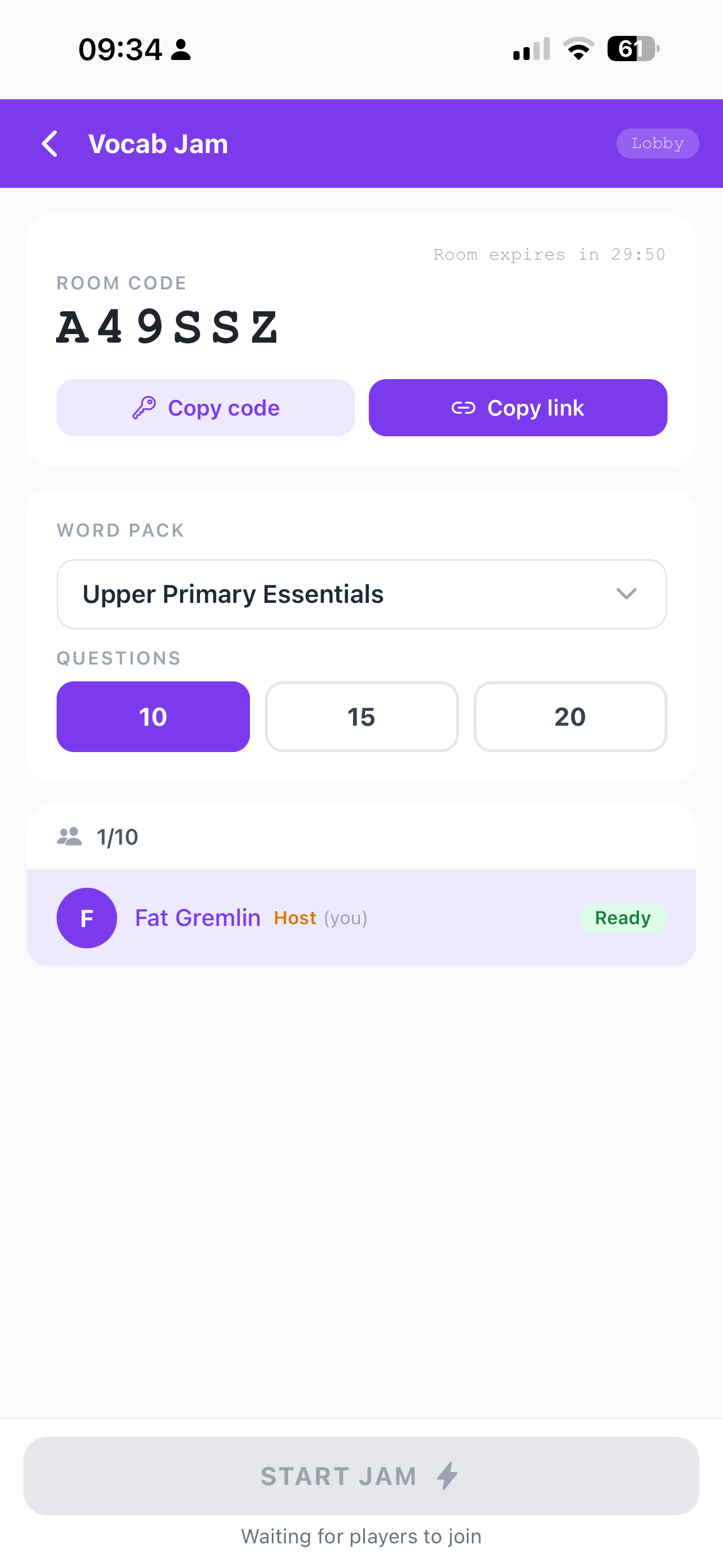 VocabSpark screenshot 3