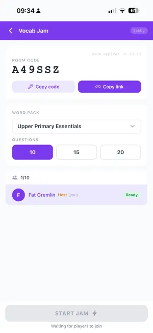 VocabSpark screenshot 3