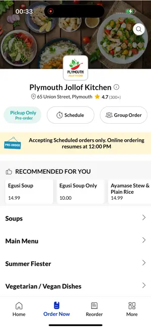 Plymouth Jollof Kitchen screenshot 2