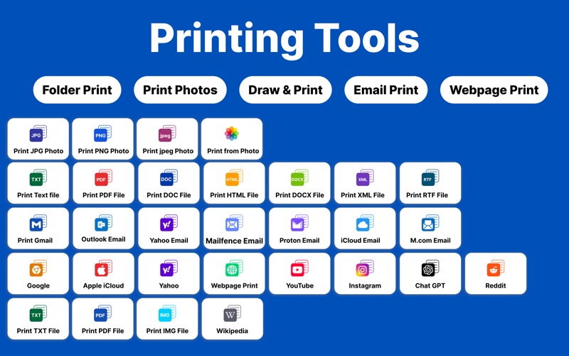 App for Printer & Scanner screenshot