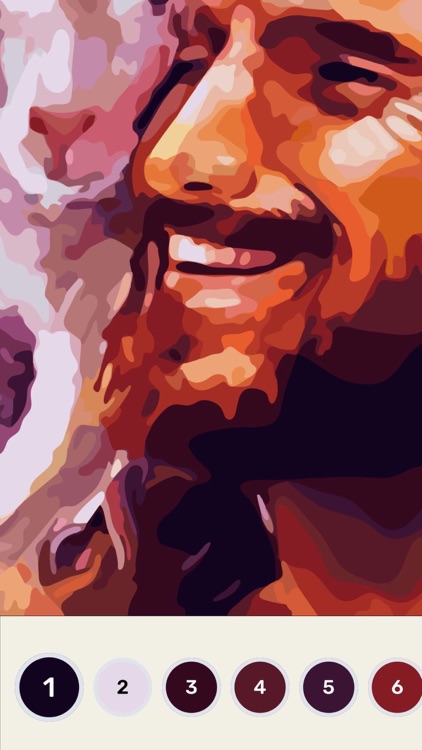 Bible Oil Coloring By Number