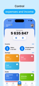 Budget: expenses and income screenshot #1 for iPhone