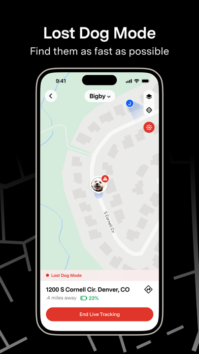 Fi - GPS Dog Tracker Screenshot