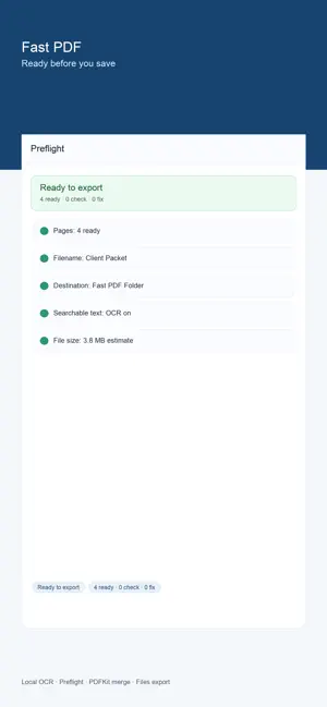 Fast PDF APP 截图