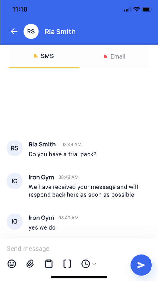 #3. Gleantap Inbox (iOS) 由: Gleantap