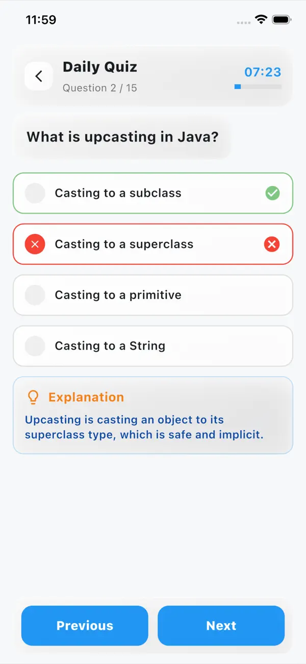 #5. Java Basics Quiz (iOS) Ved: Manish Kumar