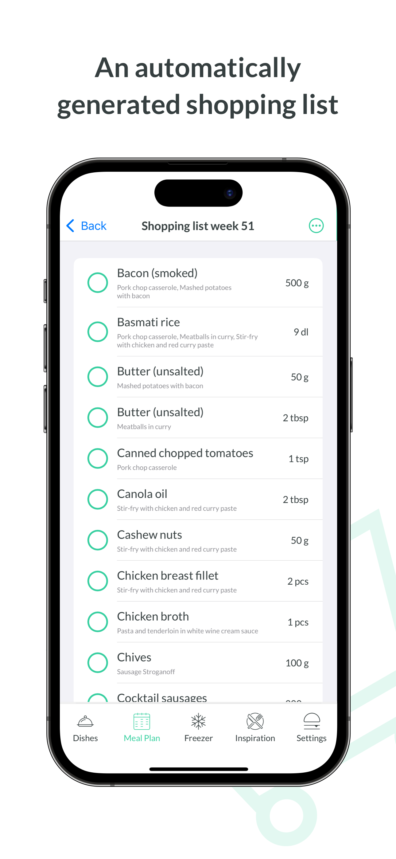 Easy Meal Plan screenshot 5