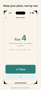 StitchCount: Pattern Counter screenshot 5
