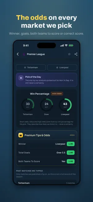 FotTips: Football Betting Tips screenshot 4