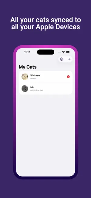 PurrCare - Cat Tracker screenshot 1