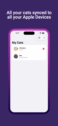 PurrCare - Cat Tracker Screenshot 1 of 5