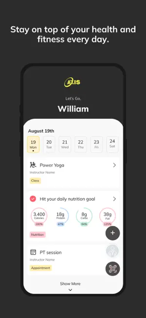 Axis Fitness Method screenshot 2