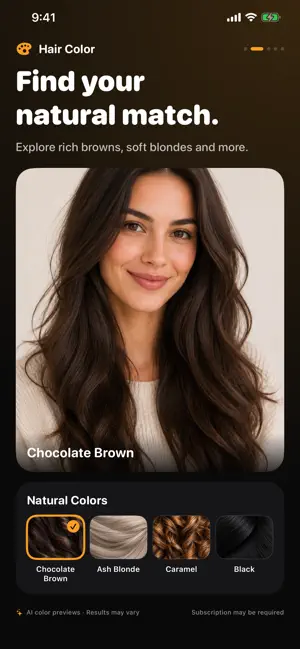 Change Hair Color Filter screenshot 2