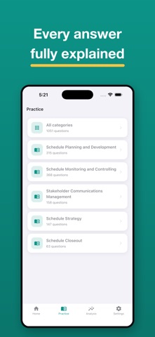 PMI-SP Scheduling Prep Screenshot 3 of 6