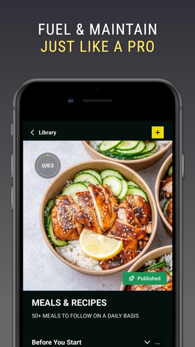 PAPS Training iPhone screenshot 6 - Sports app