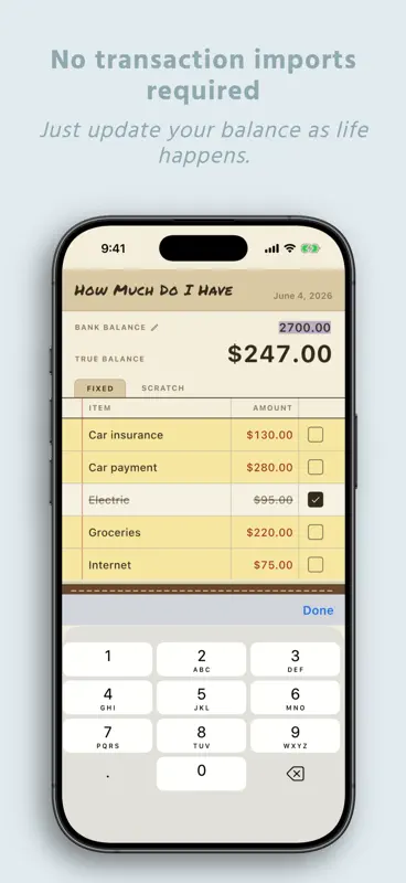 Unbudget screenshot 2 of 4