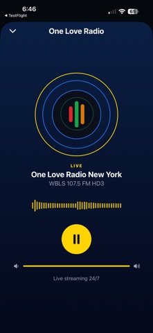 One Love Radio Live screenshot