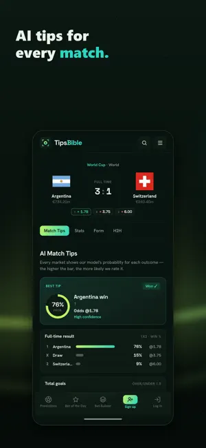 TipsBible Football Predictions screenshot 1