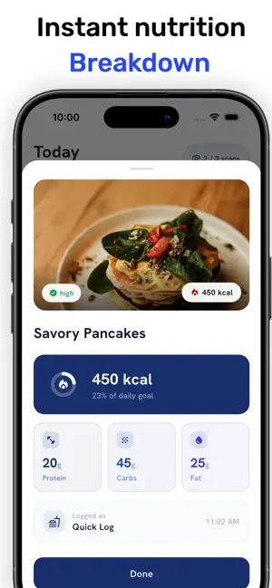 Calio - Eat & Track screenshot 2