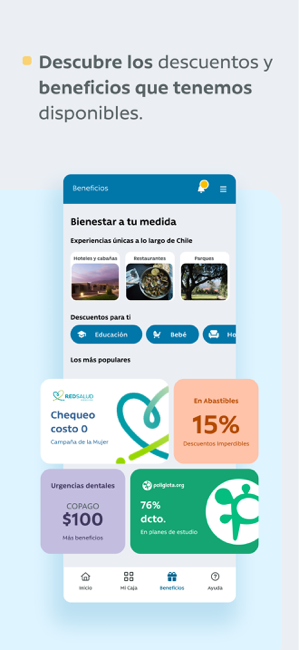 APP Caja Los Andes Screenshot