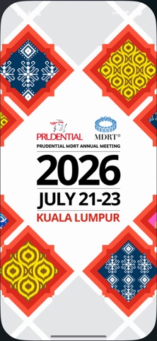 PRU MDRT 2026 app screenshot