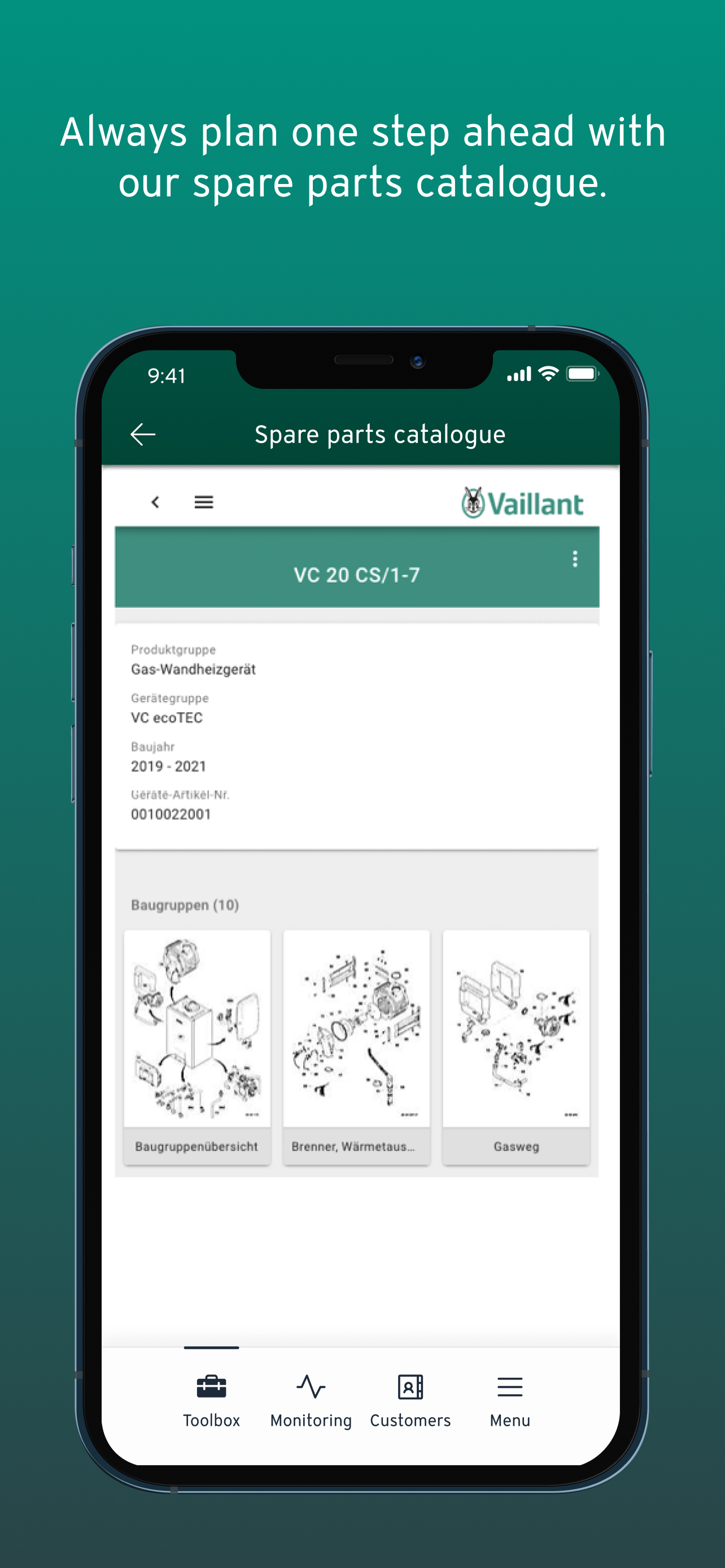 myVAILLANT Pro Service screenshot 6