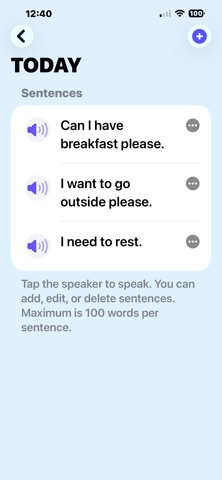 MyAphasia screenshot