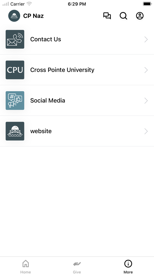 #2. Cross Pointe Naz (iOS) 由: Cross Pointe Church of the Nazarene, Inc.