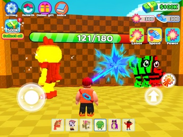 Brainzot Laser: Shoot Wall iPad screenshot
