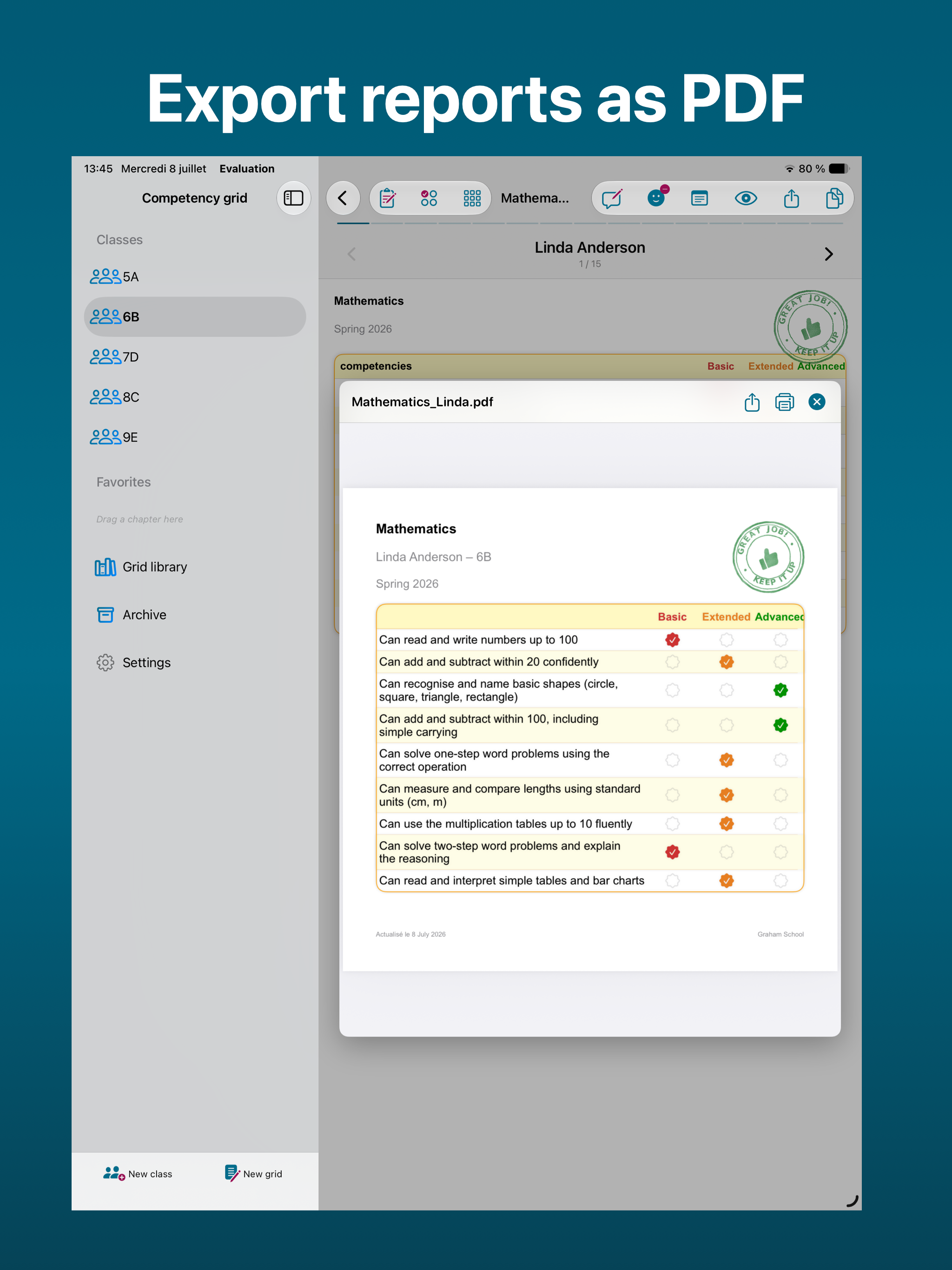 Evaluation Grids screenshot 7