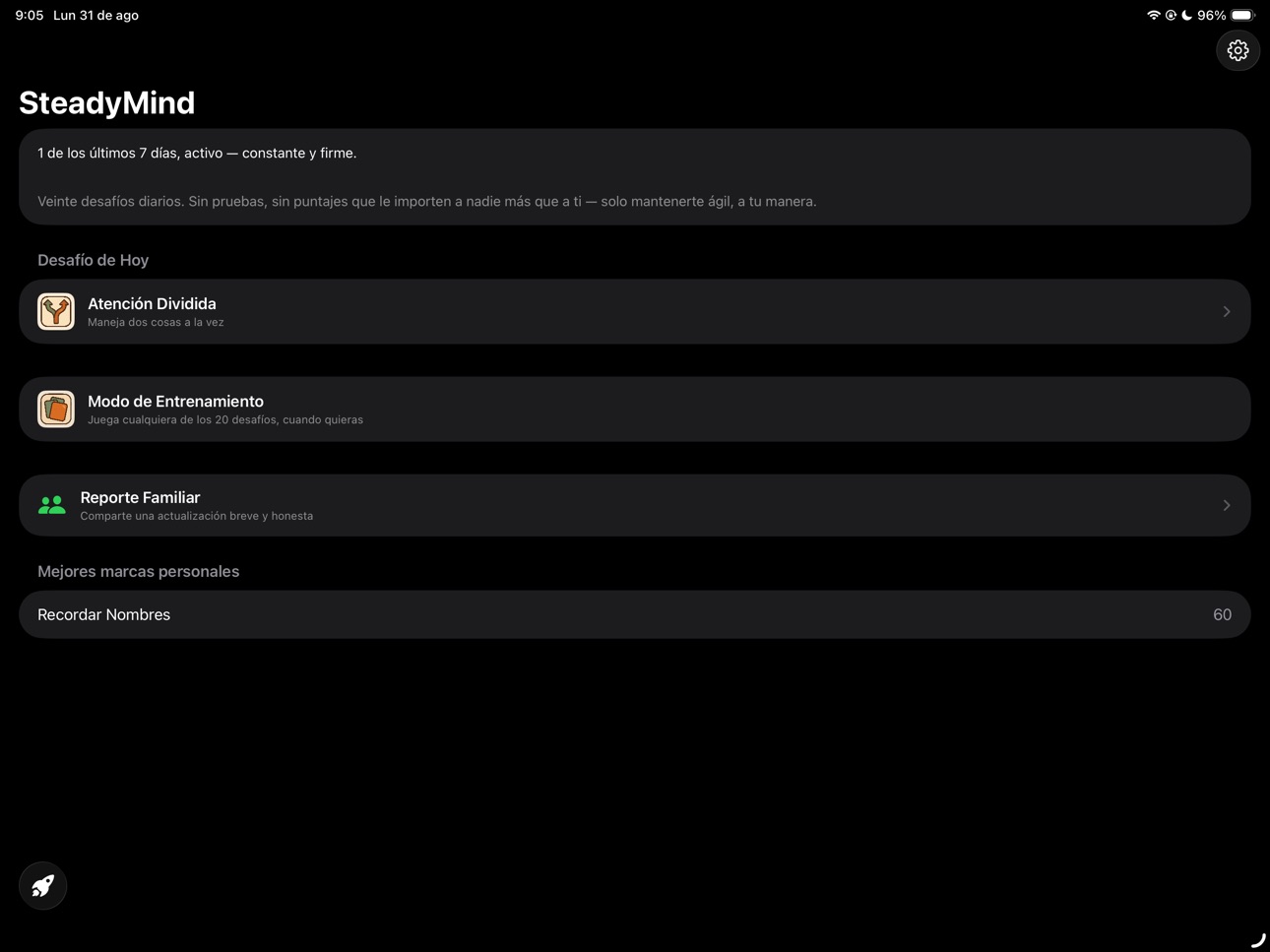 Screenshot 6 of Brain Training - SteadyMind