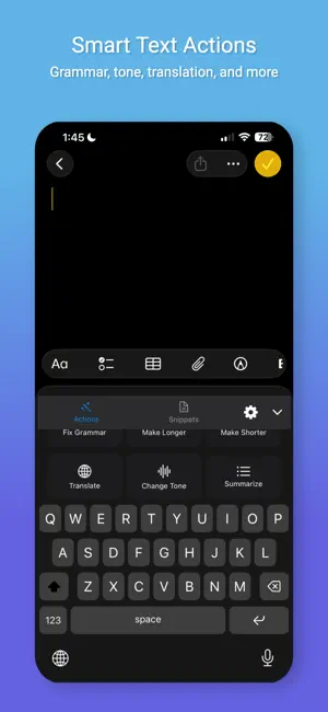 LudyType - AI Keyboard screenshot 3