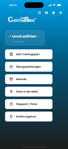 CustomBars Calisthenics screenshot