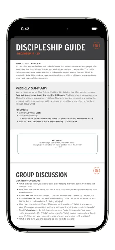 Lakepointe Church screenshot 4