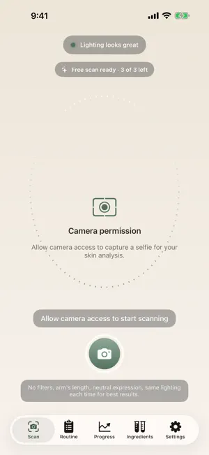 Skinvio: AI Skin Analysis screenshot 1