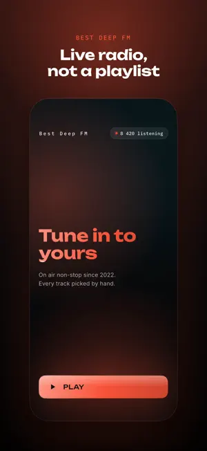 BEST DEEP FM screenshot 1