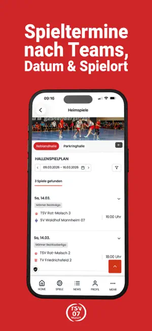 TSV App - Rot-Malsch & Malsch screenshot 1