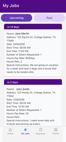 BCS Sitters Screenshot 4 of 5