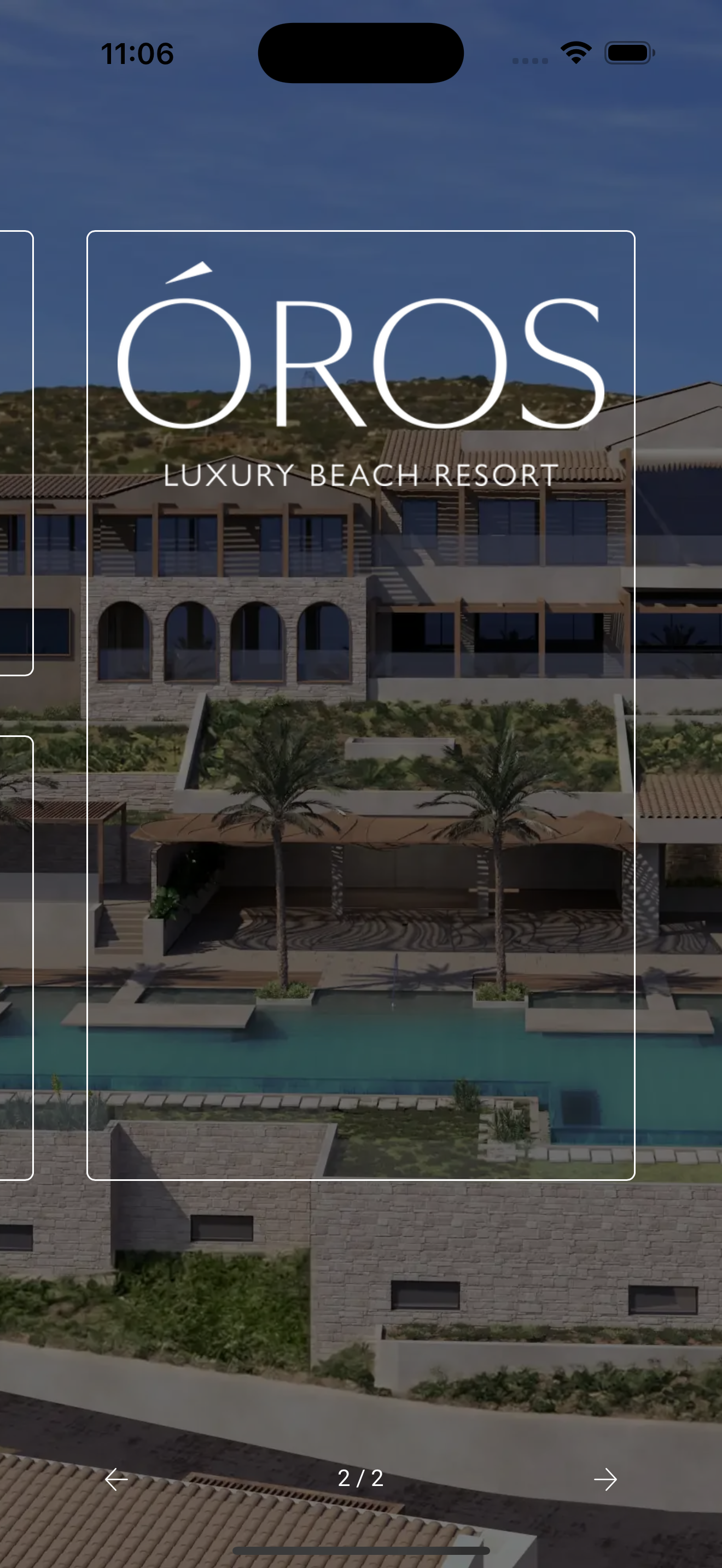 OROS Luxury Beach Resort screenshot 1