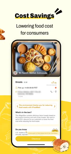 iFoodBee - Save Surplus Food! screenshot 2