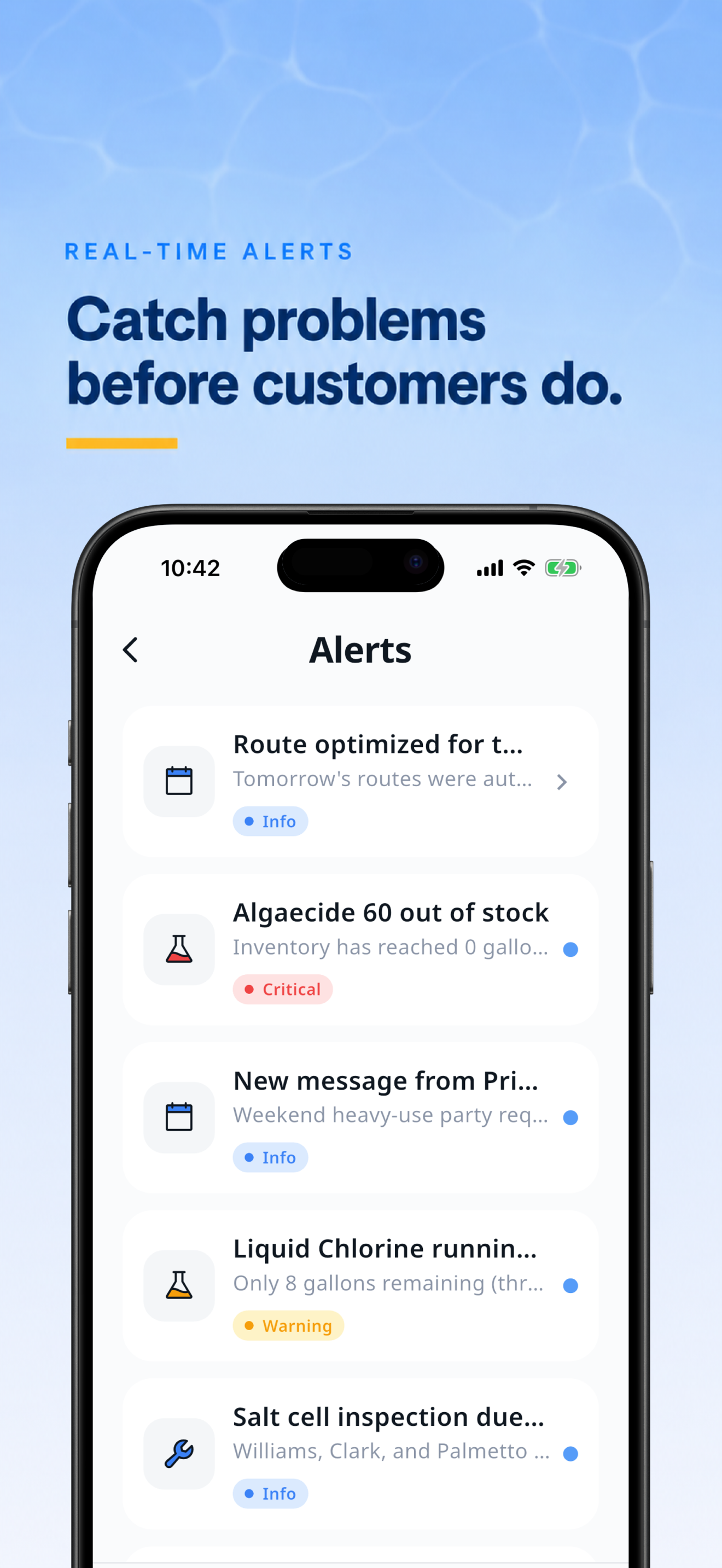 Clorly: Pool Service Manager screenshot 4